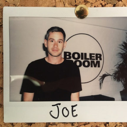 Joe Walker - Executive Producer, Boiler Room