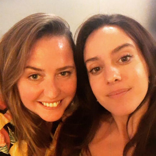 Portrait of Elena Argiros & Kat Cattaneo