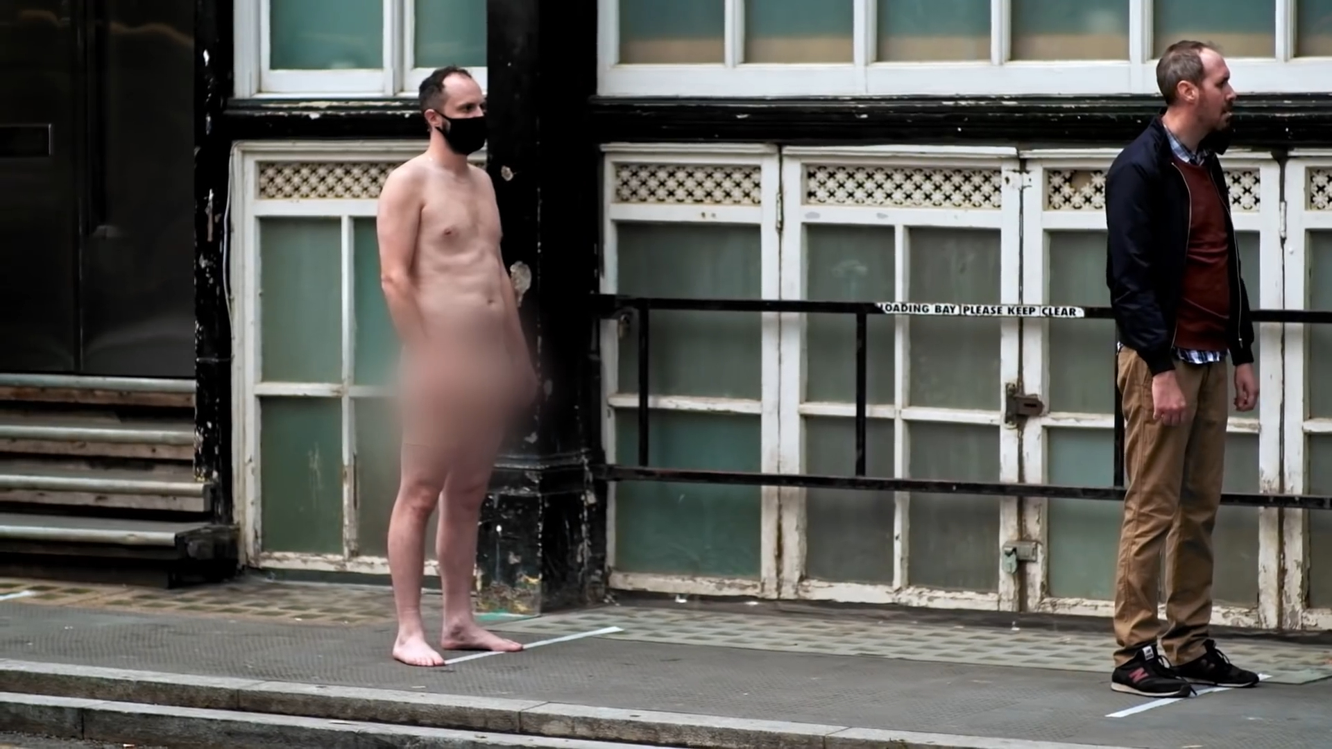 Put Some Clothes on Man Jesus Christ