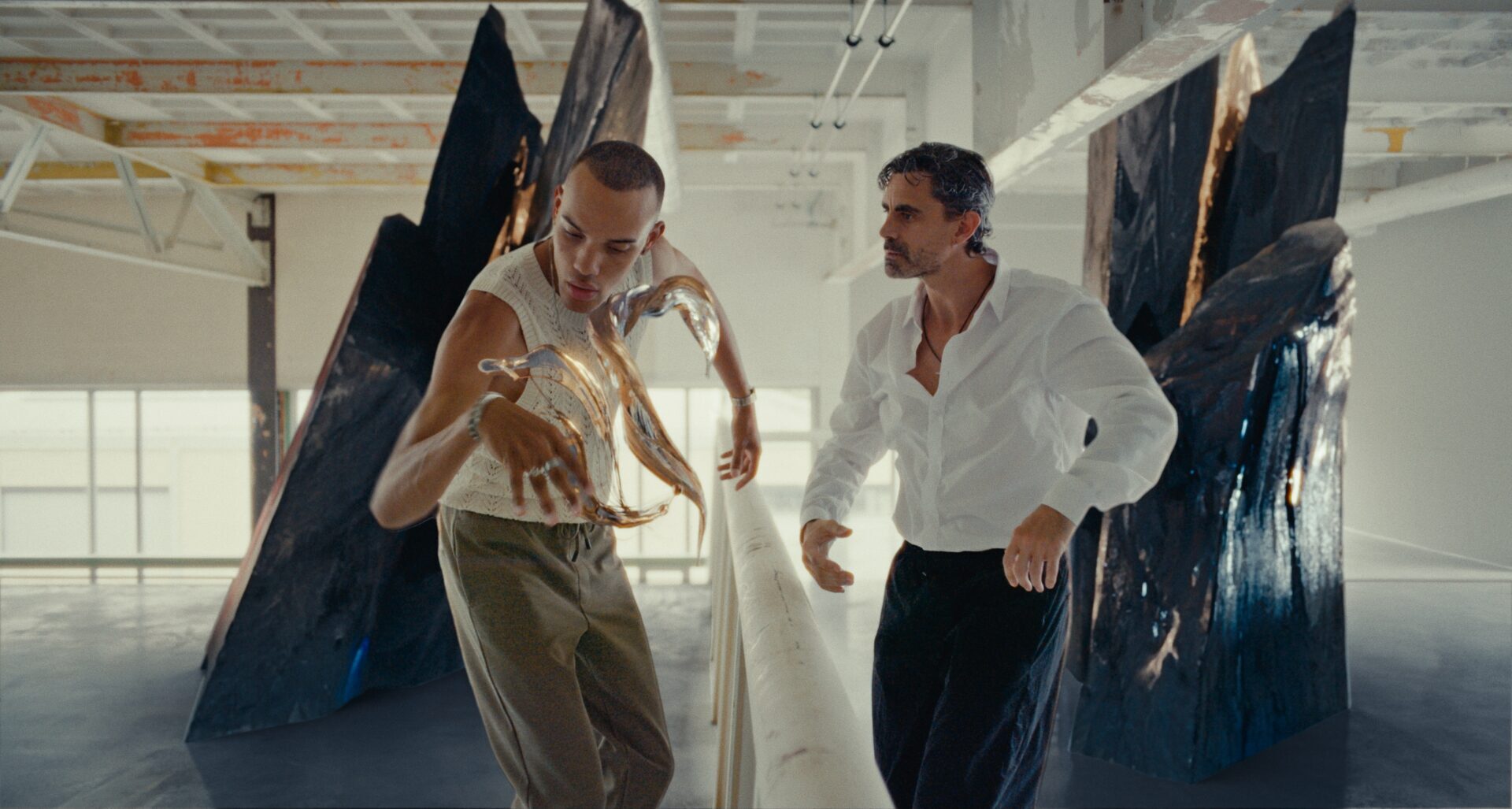 Juno and Sensei, Duel in motion - By Tom Gera 