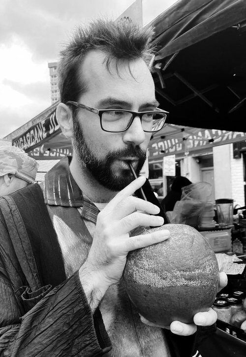 Portrait of Balázs Simon