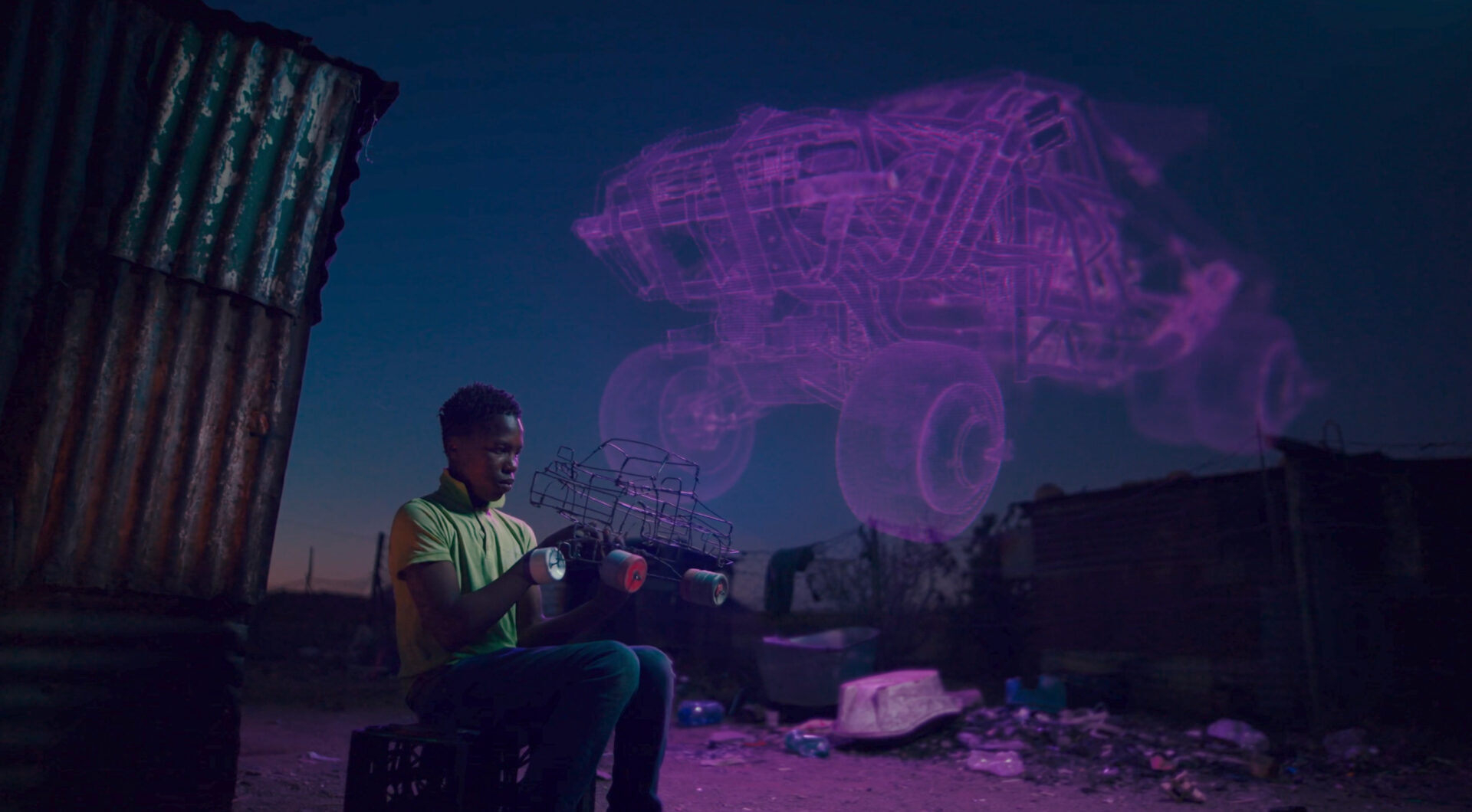 The Philipstown WireCar Grand Prix (trailer), Down to the Wire - By WARD